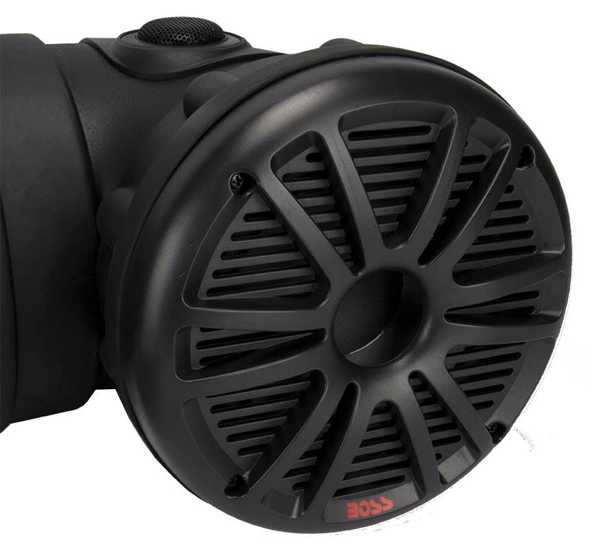 New Boss ATV25B Dual 450W 6.5" ATV/Marine Amplifed Waterproof Speakers+Bluetooth