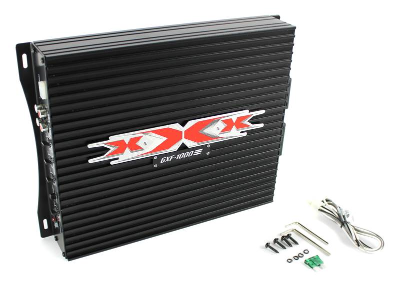 XXX XBX-1000B 10" 1000W Car Subs+Amplifier+Amp Kit+Sub Box Enclosure - Open Box