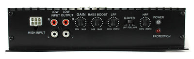 XXX XBX-1000B 10" 1000W Car Subs+Amplifier+Amp Kit+Sub Box Enclosure - Open Box