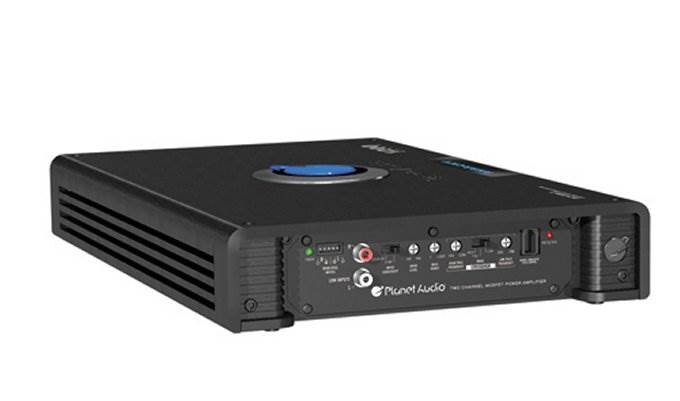 PLANET AUDIO AC2600.2 2600W 2-Channel Car Amplifier Audio AC26002+8 Ga Amp Kit - VMInnovations