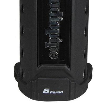 Audiopipe ACAP-6000 6 Farad Power Car Audio Capacitor Digital Display Black - VMInnovations