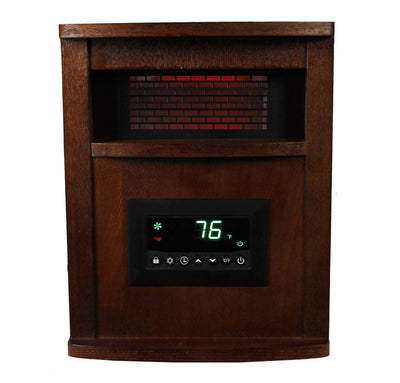 Lifesmart 1500W Portable Electric Infrared Quartz Space Heater (Open Box)