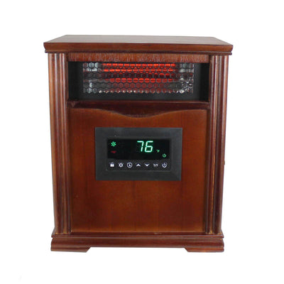 LifeSmart LifePro 4 Element 1500W Electric Infrared Quartz Indoor Space Heater