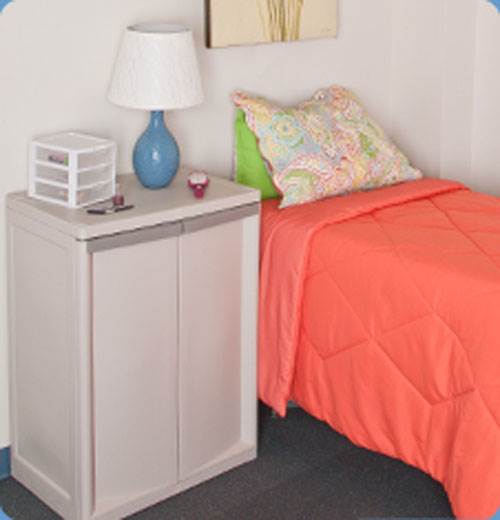 Sterilite Heavy Duty Adjustable 2 Shelf Base Cabinets Storage (Open Box)