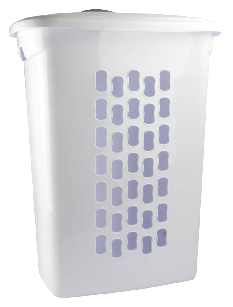 Sterilite 12228003 Portable Wheeled Laundry Hamper-Open Box