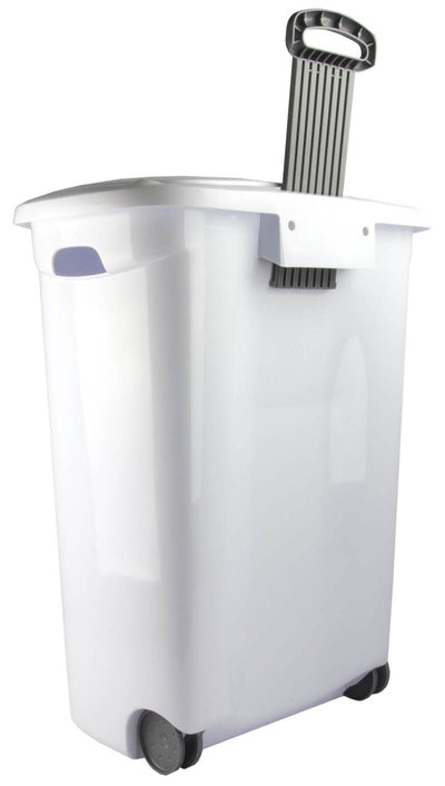 Sterilite 12228003 Portable Wheeled Laundry Hamper-Open Box