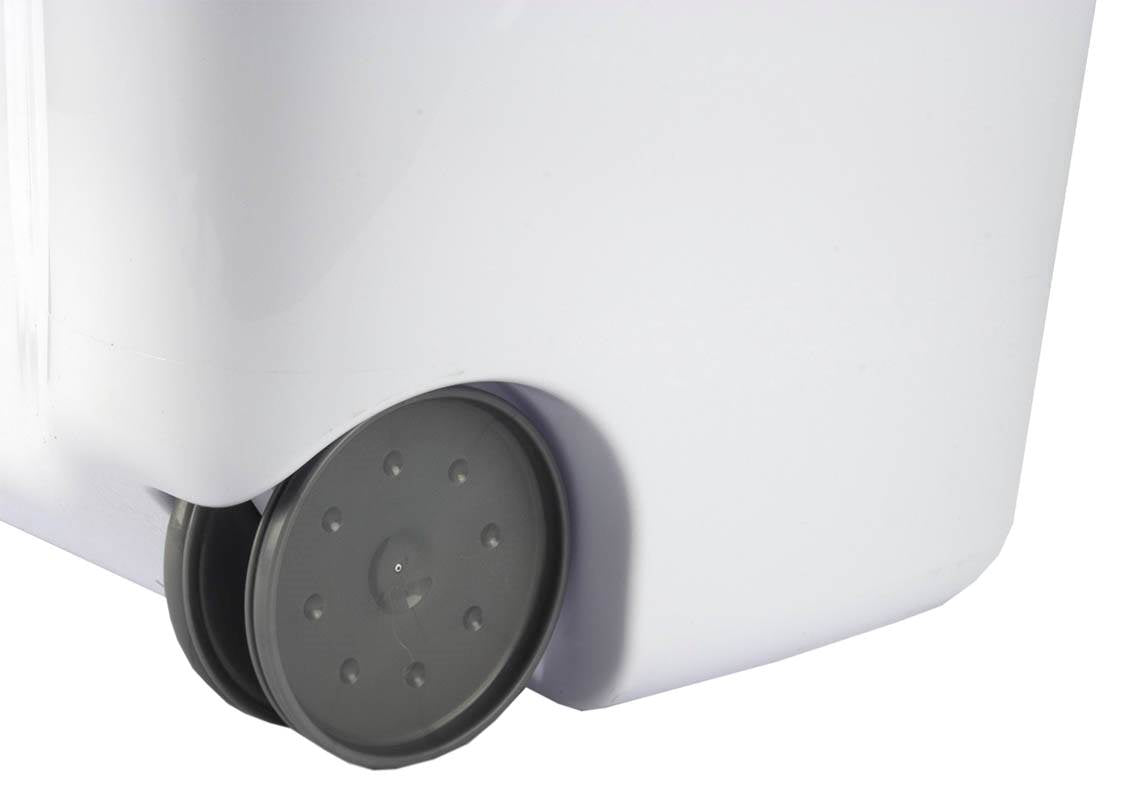 Sterilite 12228003 Portable Wheeled Laundry Hamper-Open Box