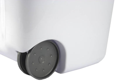 Sterilite 12228003 Portable Wheeled Laundry Hamper-Open Box