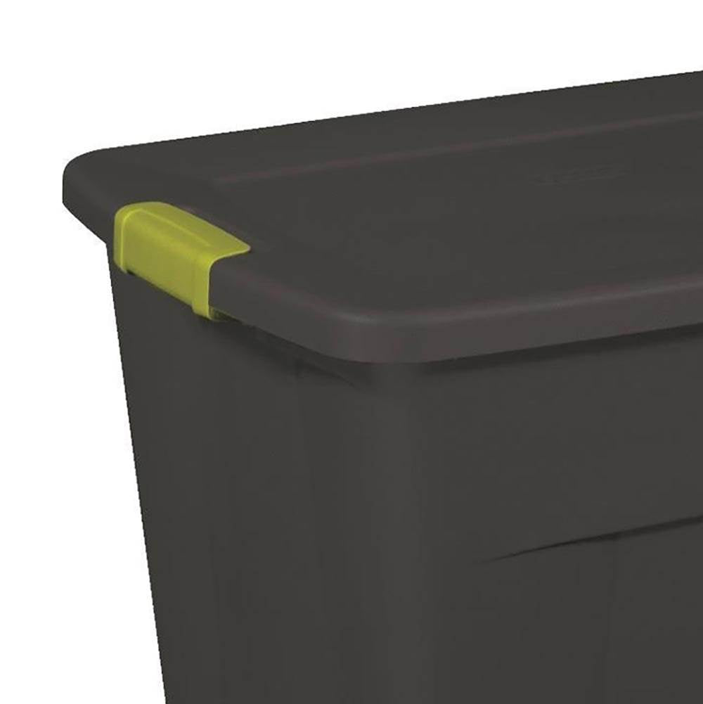 6-Pack Sterilite 22-Gallon Durable Stackable Latch Storage Totes (Open Box)