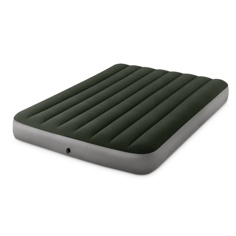 Intex Durabeam Expedition Inflatable Mattress Air Bed w/ Pump, Full (Open Box)