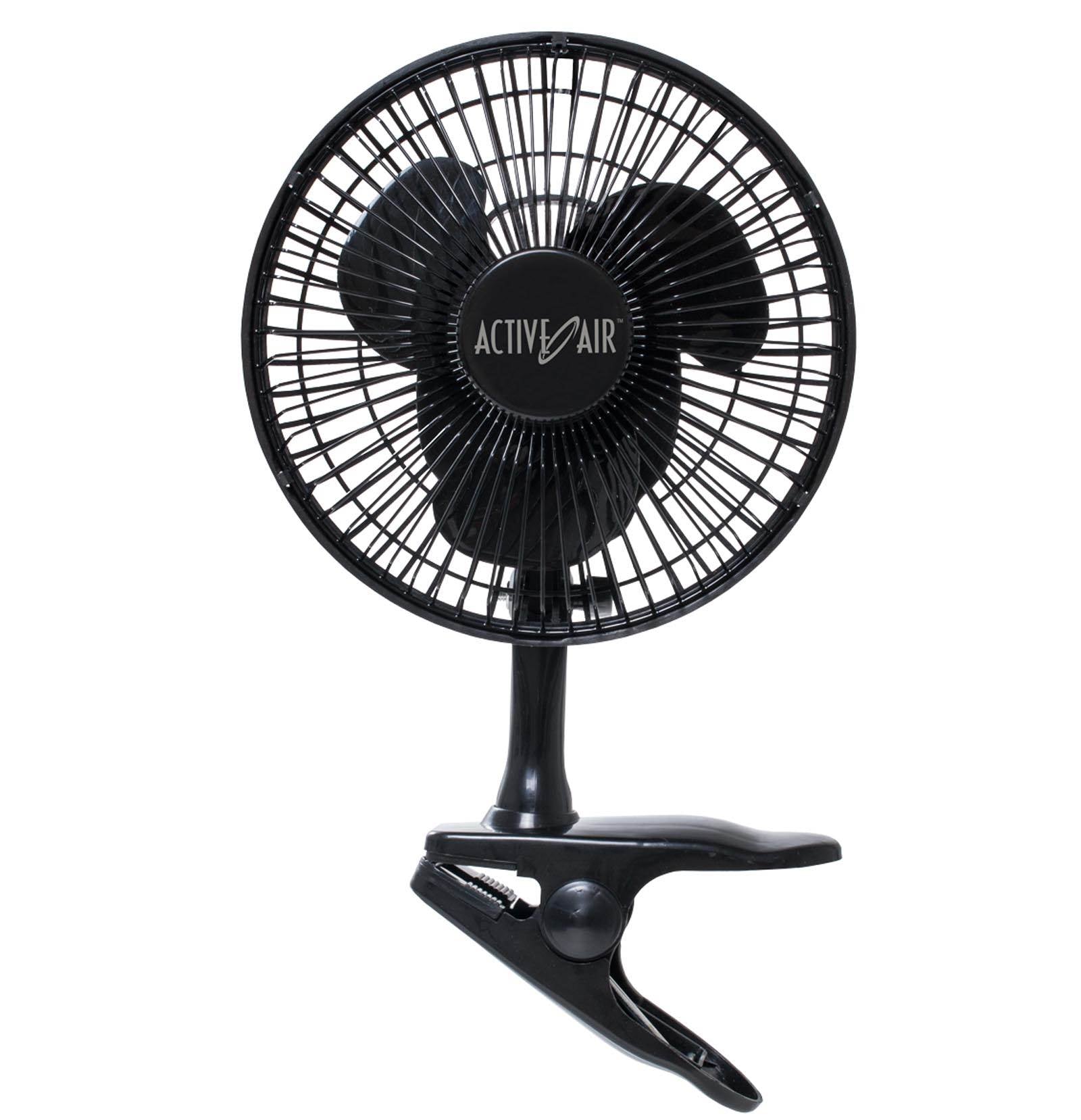 (8) Active Air 6" 5W Magnetic Drive Clip On Grow Fans w/ Brushless Motor | HORF6