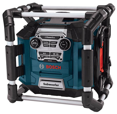 Bosch PB360S Power Box Rechargeable Jobsite Radio w/360 Sound MP3/AUX (Open Box)