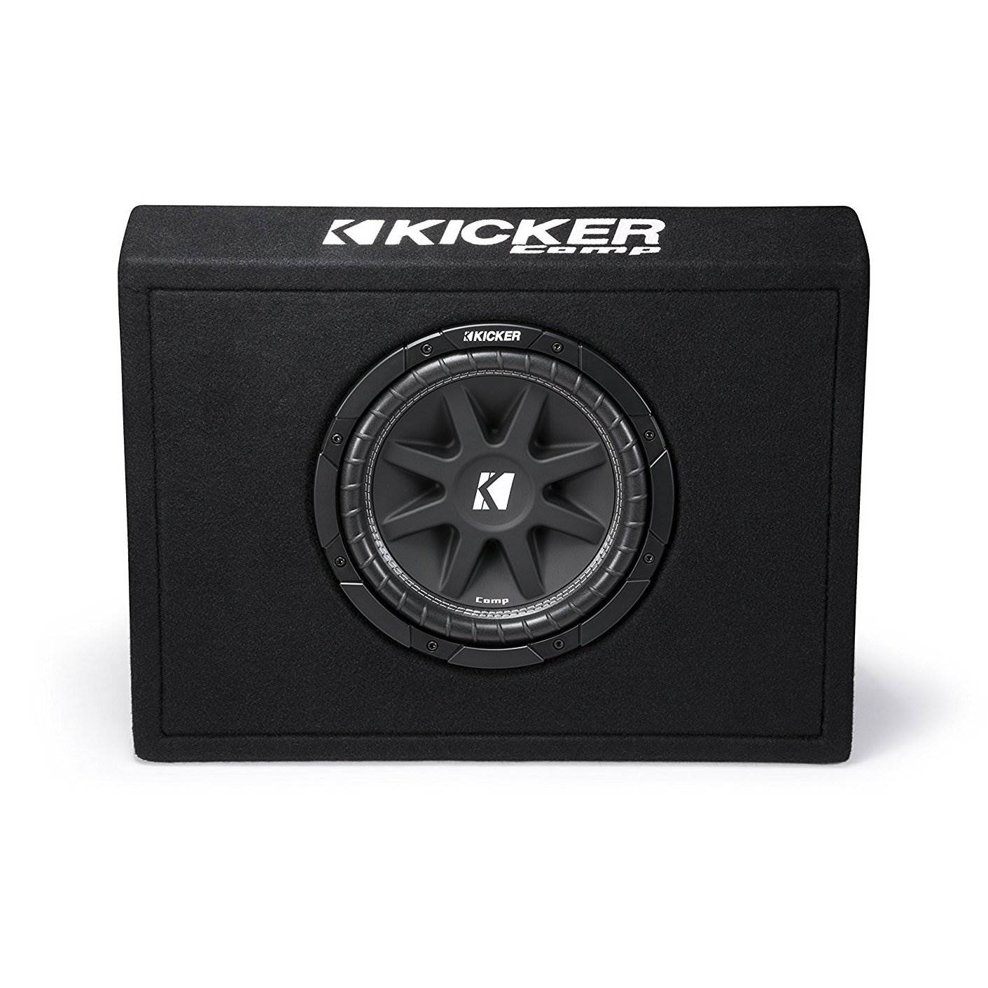 Kicker 43TC104 10" 300W Subwoofer + Sub Box + Boss R1100M 1100W Amp +Amp Kit