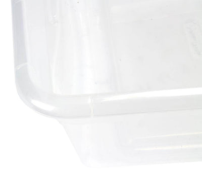 Sterilite 19608006 41 Quart Under the Bed Latching Tote Storage Box Container
