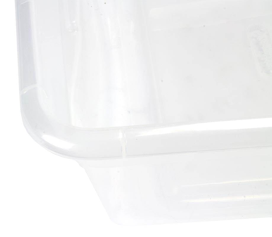 Sterilite 19608006 41 Quart Under the Bed Latching Tote Storage Box Container