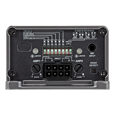 KICKER 47KEY2004 Smart 4 Channel 200W Amplifier Bass Revealer Audio Processor - VMInnovations