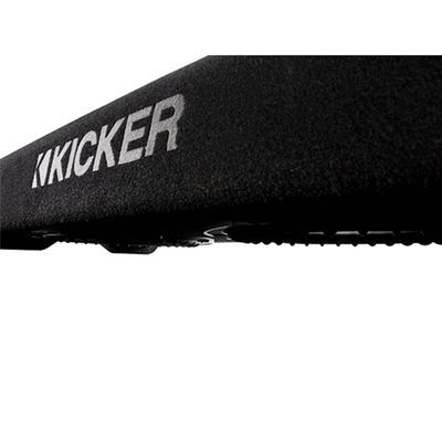 KICKER 48TRTP102 Down Firing 10 Inch CompRT 2 Ohm Loaded Subwoofer Enclosure - VMInnovations