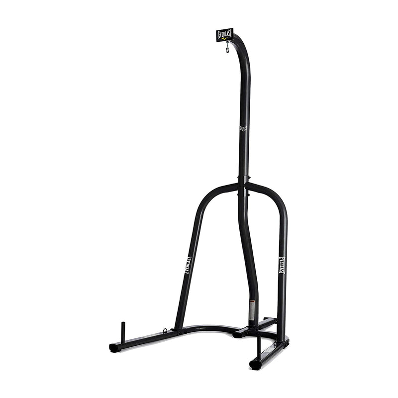 Everlast 100 Pound Max Powder Coated Steel Heavy Bag Stand, Black (Open Box)