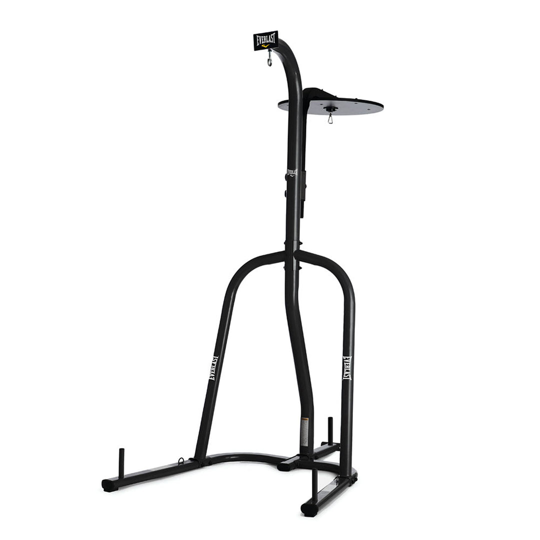 Everlast 2 Station Dual  Powder Coated Steel Heavy and Speed Bag Stand (Used)