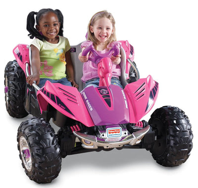 Fisher Price Power Wheel Dune Racer 12V ATV Electric Ride-On - Pink (For Parts)