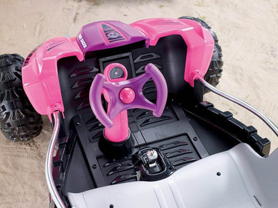 Fisher Price Power Wheel Dune Racer 12V ATV Electric Ride-On - Pink (For Parts)