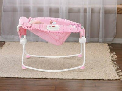 Fisher Price Newborn Baby Rock 'N Play Sleeper Vibration Rocker -Pink- Open Box