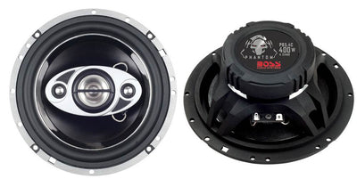Boss P694C 6x9" 800W and  2) Boss P654C 6.5" 400W 4-Way Car Coaxial Speakers