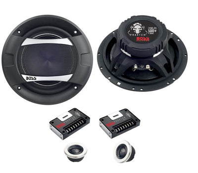 Boss PC65.2C 6.5" 500W 2-Way and 2) Boss P694C 6x9" 800W 4-Way Car Speakers - VMInnovations