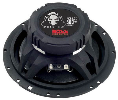 Boss Audio Phantom PC65.2C 6.5 Inch 500 Watt 2 Way & 2 300 Watt 4 Way Speakers