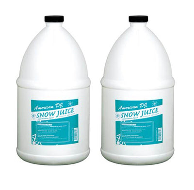 (2) Gallons AMERICAN DJ Snow Gal Juice Dense Bubbles for VF Flurry Snow Machines - VMInnovations