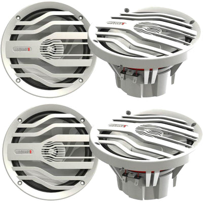 4) New NK2-116W 6.5" 120W 2-Way Coaxial Marine & Power Sports Speakers NK2-116W