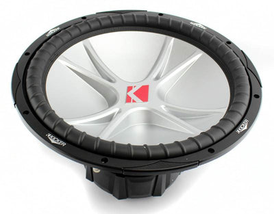 New Kicker CVR154 15" 1000W Subwoofer + VM Audio SRA2200.1 2200W Amp + Amp Kit