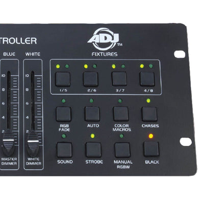 American DJ 32 Channel RGB/RGBW/RGBA LED DMX Lighting Controller | RGBW4C