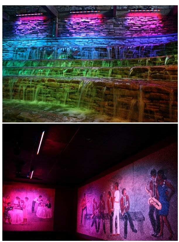 (2) Chauvet ColorStrip LED DJ Lighting Effects + Footswitch, Case & DMX Cables