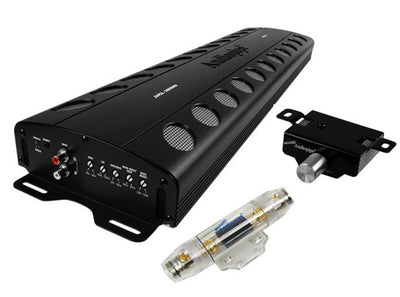 New Audiopipe APCL-30001D 3000W RMS Mono D Car Amplifier Amp + 1/0 Gauge Amp Kit