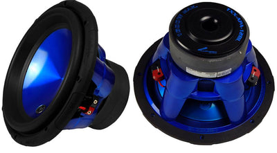 2) Audiopipe TXX-APA-12BL 12" 3200W Subwoofers + Dual Sealed Sub Box Enclosure