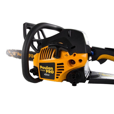 Poulan Pro PP4218A 18" 42CC 2 Cycle Gas Powered Home Tree Chainsaw (For Parts)