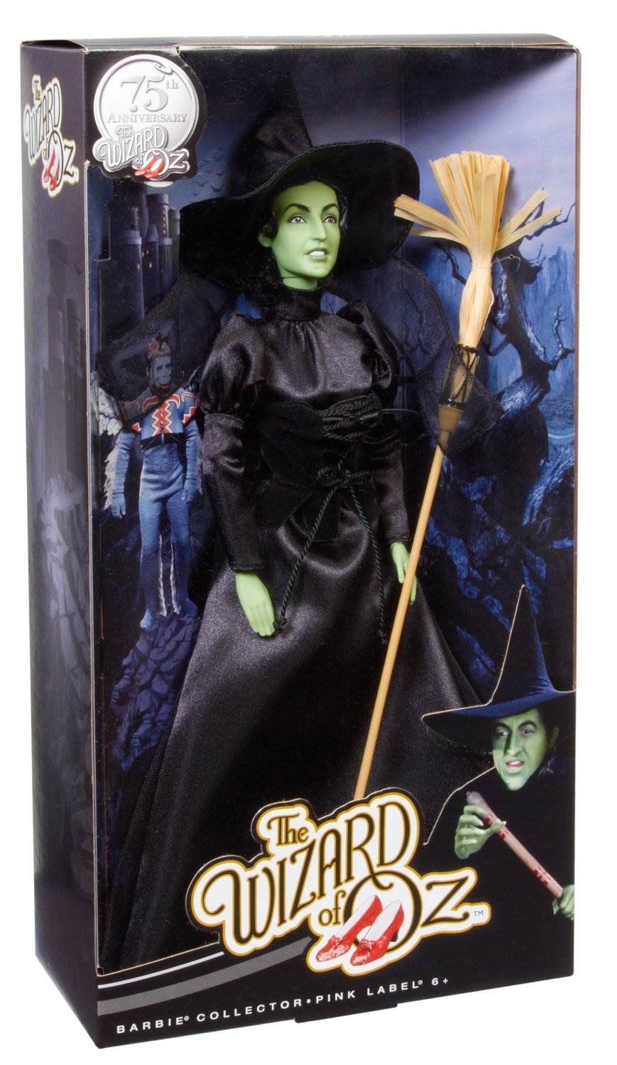 Mattel The Wizard of Oz Wicked Witch of the West Barbie Doll | Y0300 - Open Box