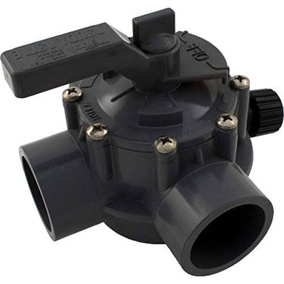 Jandy 1154 Pool & Spa 3-Way Port Valve 1 1/2"-2" Positive Seal CPVC (Open Box)