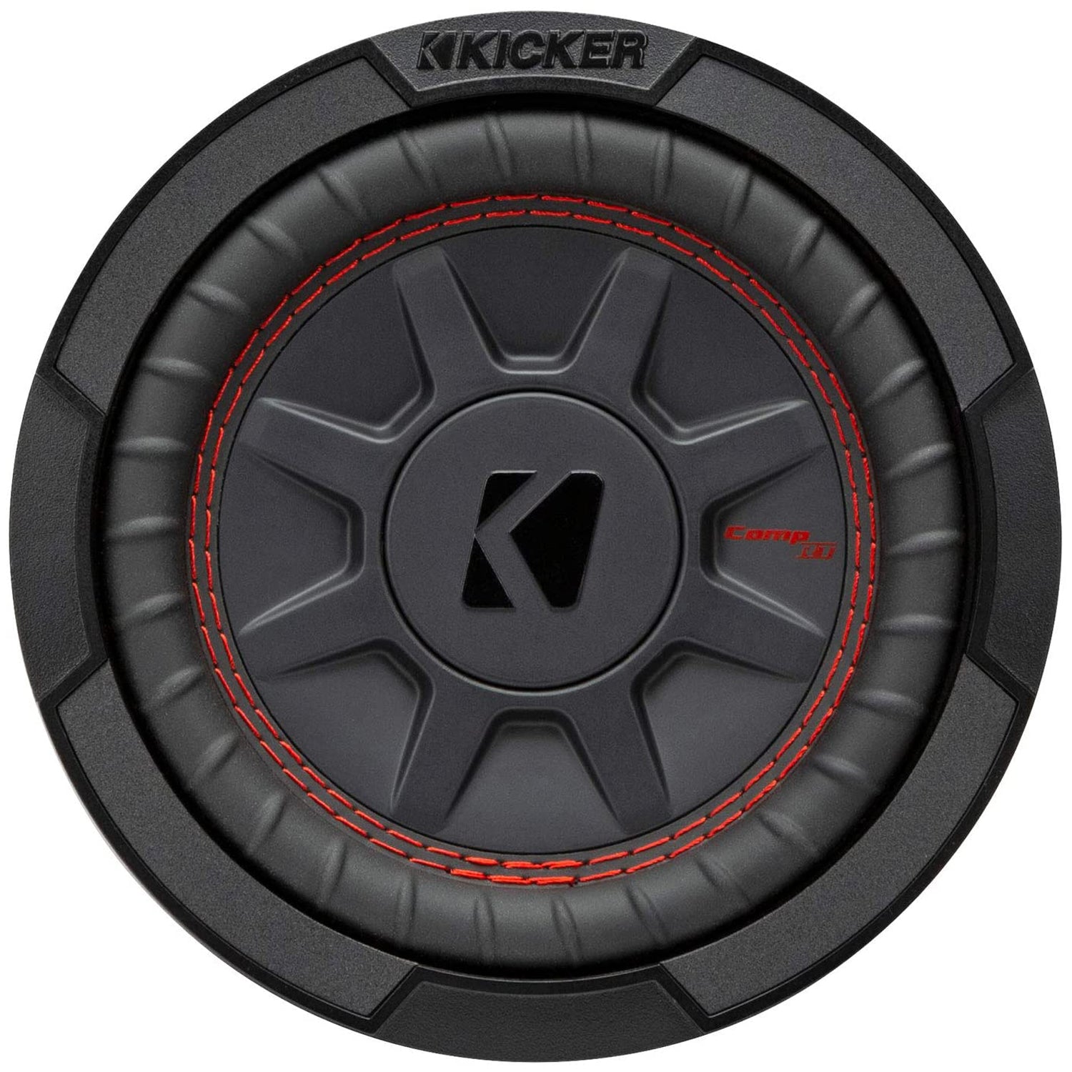 KICKER 48CWRT674 CompRT Dual 4 Ohm 300 Watt 6.75 Inch Car Audio Stereo Subwoofer