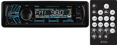 BOSS 650UA 240W CD/MP3 Car Audio Player + 2) BOSS CH6530 6.5" 300W 3Way Speakers