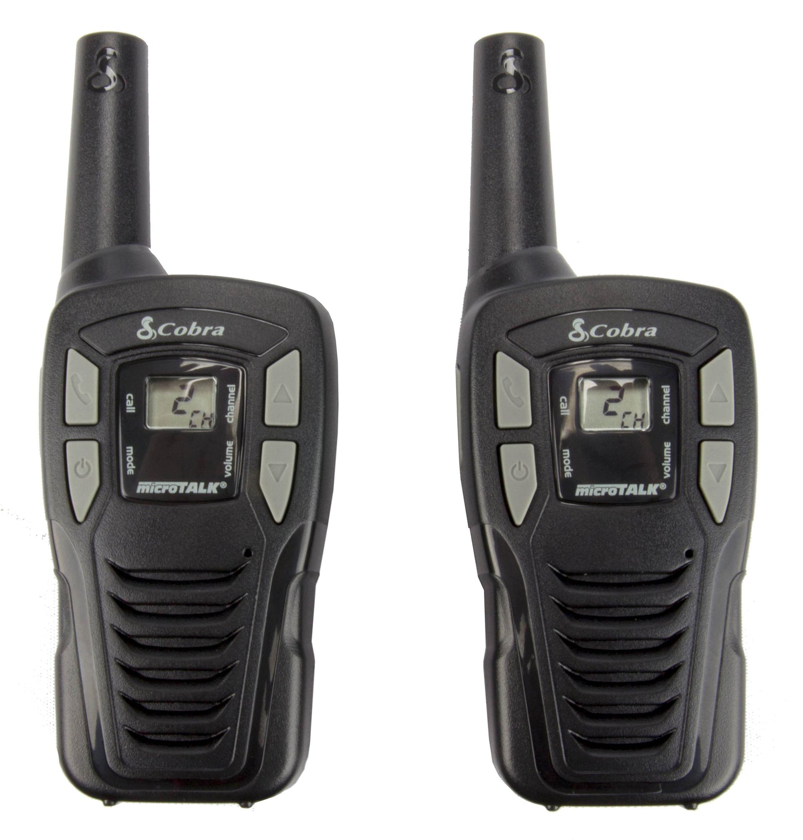 2 COBRA MicroTalk 16-Mile 22-Channel FRS/GMRS 2-Way Walkie Talkie Radios (Used) - VMInnovations