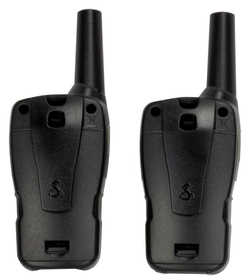 2 COBRA MicroTalk CX102A 16-Mile 22-Channel 2-Way Walkie Talkie Radios -Open Bo