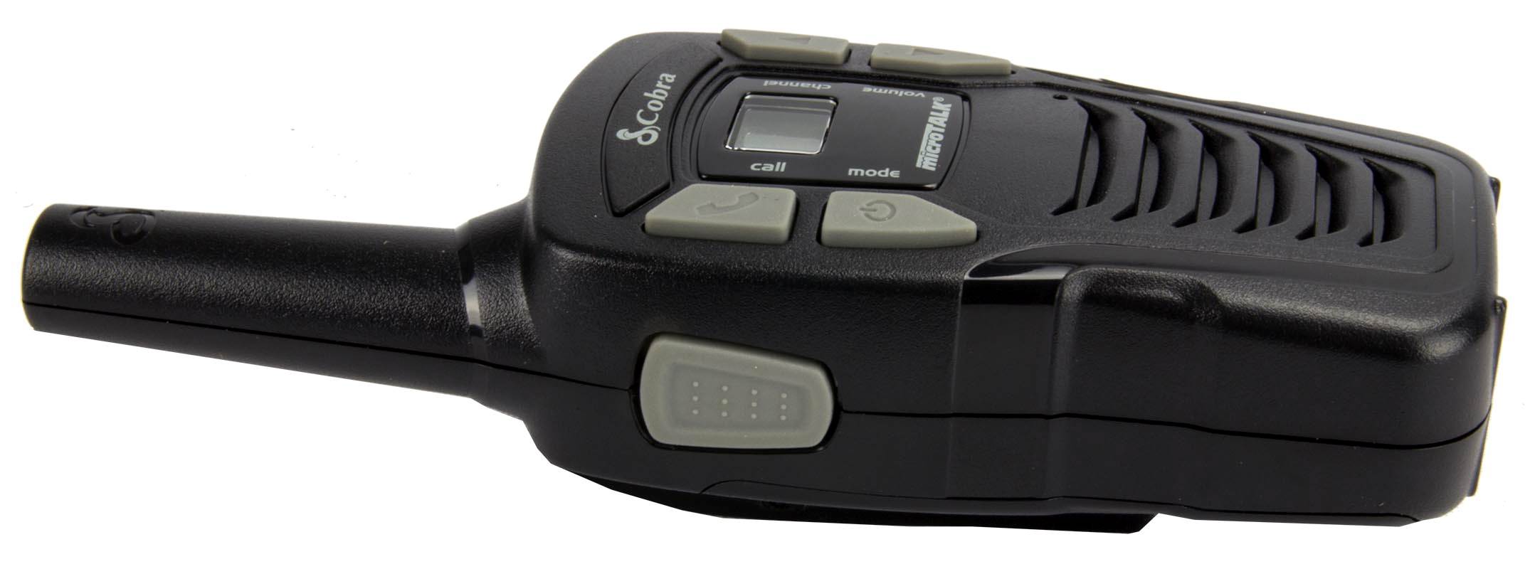 2 COBRA MicroTalk CX102A 16-Mile 22-Channel 2-Way Walkie Talkie Radios -Open Bo