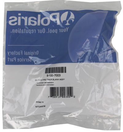 Polaris Pool Cleaner 380 Feed Pipe Timer Blank Assembly Part (Open Box)