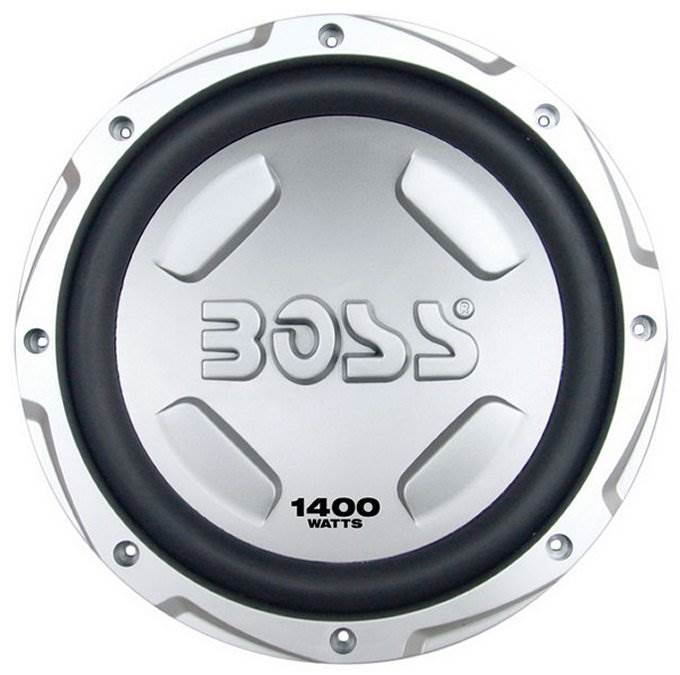 BOSS CX122 12" 1400W Car Power Subwoofer Sub Woofer and Amplifier and Amp Kit