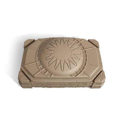 Step2 Naturally Playful Backyard Sandbox II for Toddlers and Preschoolers, Beige