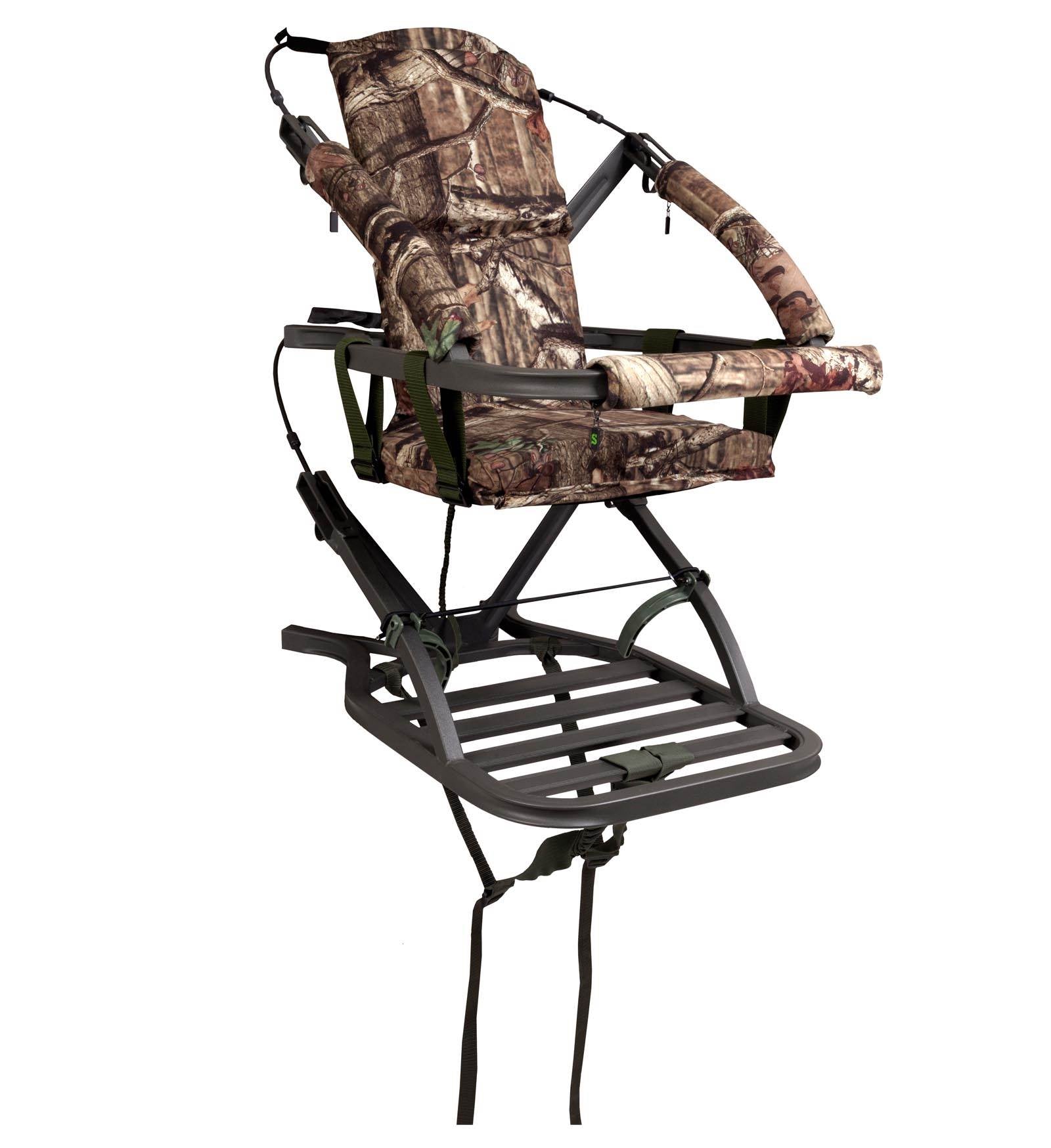 Summit Mini Viper SD 81124 Self Climbing Bow & Rifle Hunting Treestand - 300 Lbs