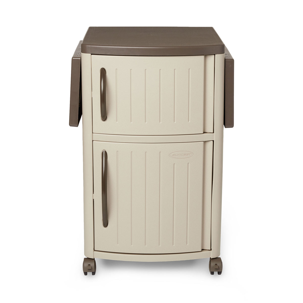 Suncast DCP2000 Portable Outdoor Patio Prep Serving Station Table Cabinet (Used)