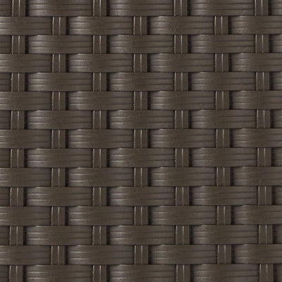 Suncast Trash Hideaway 33 Gallon Capacity Resin Wicker Outdoor Garbage (Used)